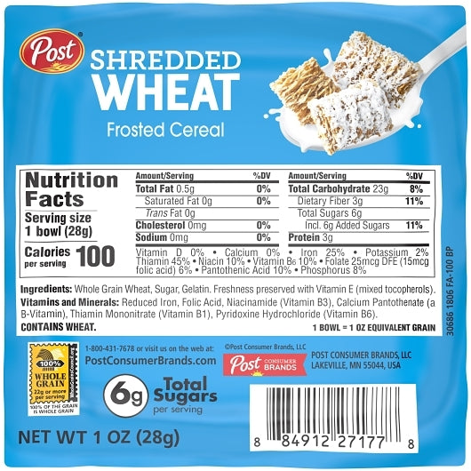 Post Frosted Cereal, 96 x 1 oz Case - DOT product image 2