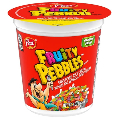 Post Fruity Pebbles, 2Oz./Cup (Pack Of 12) - DOT product image 1
