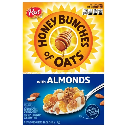 Honey Bunches Of Oats Almond, 12 x 12 oz Case - Pantry Ingredients - image 2