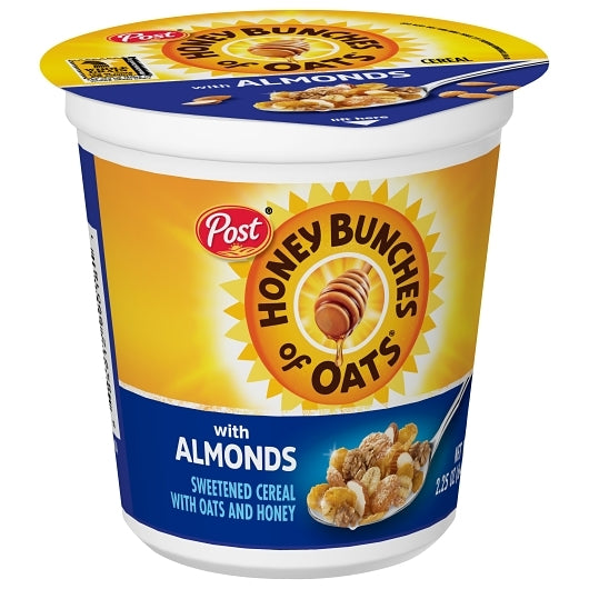 Honey Bunches of HBO Cereal With Almonds 12, 12 x 2.25 oz Case - DOT product image 3