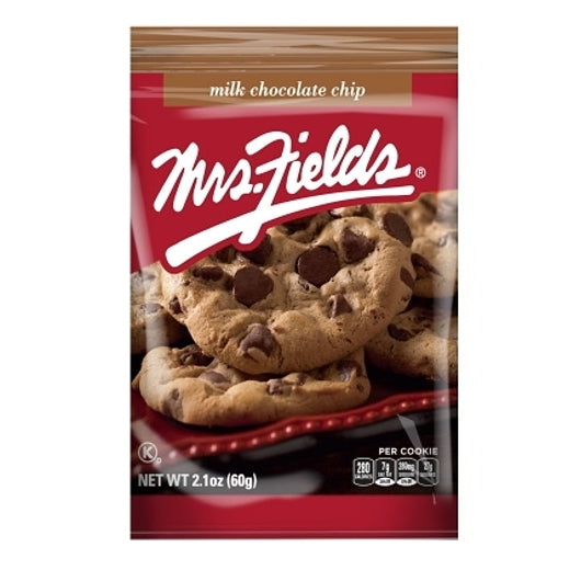 Mrs. Fields Chocolate Chip Cookies, 6 x 12 x 2.1 oz Case - Bakery & Desserts