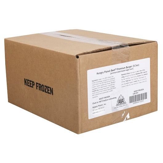 Hungry Planet Plant-Based Premium Patties, 30 x 5.3 oz Case - DOT product image 2