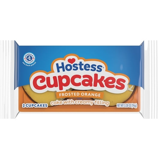 Hostess Single Serve Orange Snack Cupcake, 6 x 6 x 3.38 oz Case - DOT product image 3