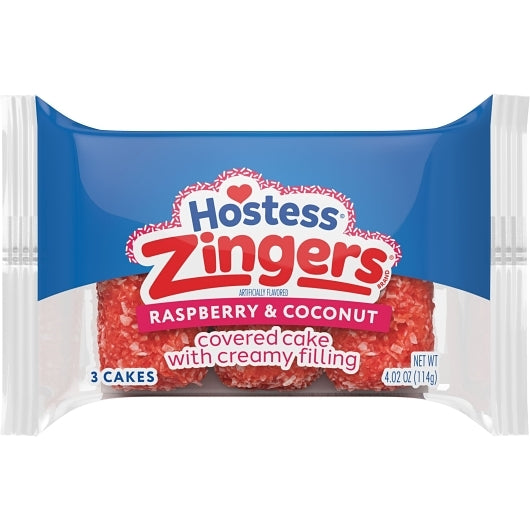 Hostess Single Serve Raspberry Zinger Snack, 6 x 6 x 4.02 oz Case - DOT product image 3