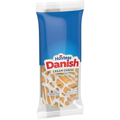 Hostess CREAM CHEESE DANISH, 6 x 6 x 5 oz Case - DOT product image 5