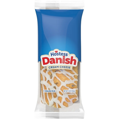 Hostess CREAM CHEESE DANISH, 6 x 6 x 5 oz Case - DOT product image 3