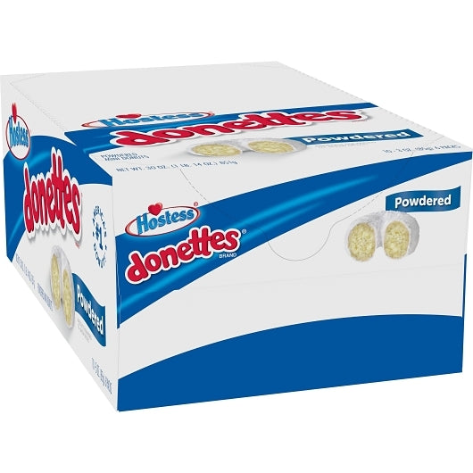 Hostess Single Serve Frozen Powdered Sugar Mini Donettes, 6 x 10 x 3 oz Case - DOT product image 4