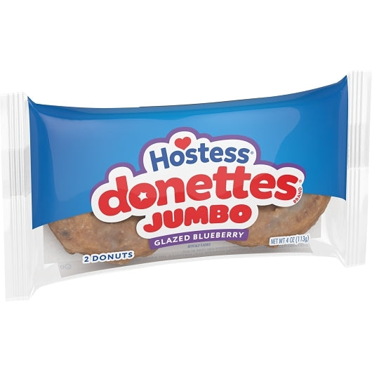Hostess Glazed Blueberry Donuts, 6 x 6 x 4 ct Case - DOT product image 5