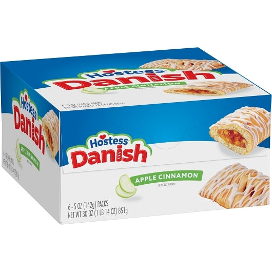 Hostess APPLE CINNAMON DANISH, 6 x 6 x 5 oz Case - DOT product image 6