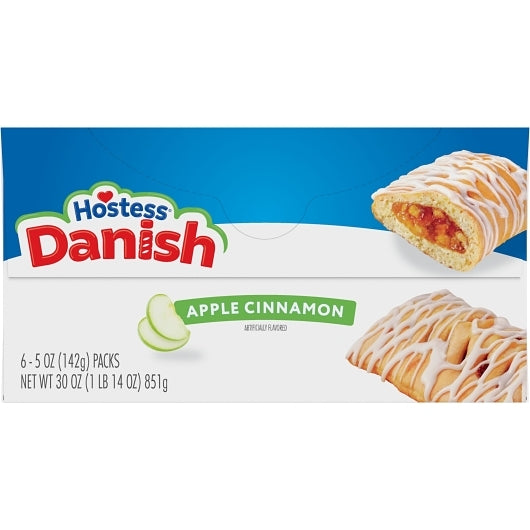 Hostess APPLE CINNAMON DANISH, 6 x 6 x 5 oz Case - DOT product image 4