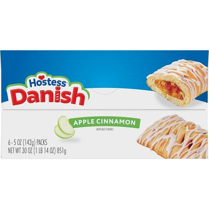 Hostess APPLE CINNAMON DANISH, 6 x 6 x 5 oz Case - DOT product image 4