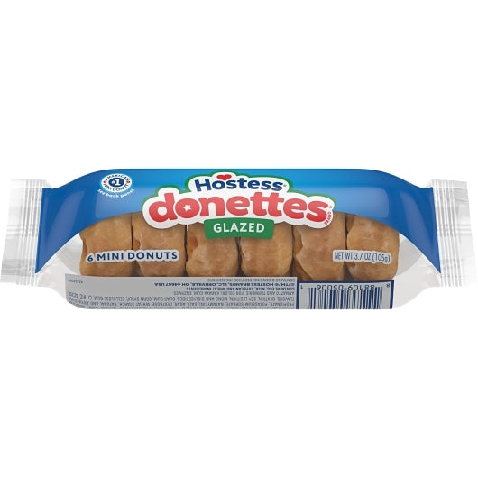 Hostess Mini Glazed Donuts, 6 x 10 x 3.7 oz Case - DOT product image 3