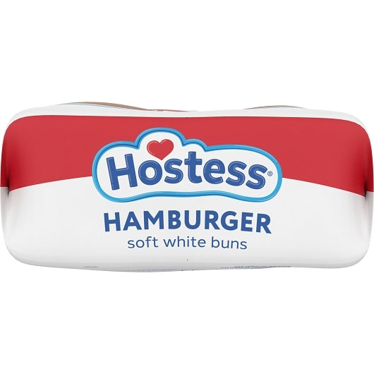 Hostess Hamburger Buns, Fresh Case, 4 x 12 oz Case - Breads, Rolls & Buns - image 2