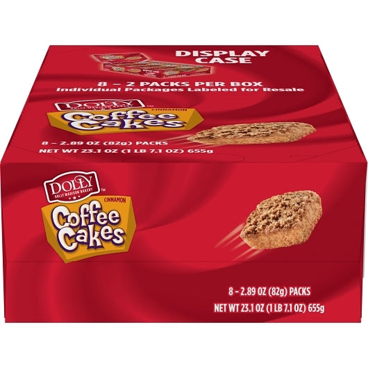 Dolly Madison Single Serve COFFEE CAKE, 6 x 8 x 2.89 oz Case - DOT product image 2