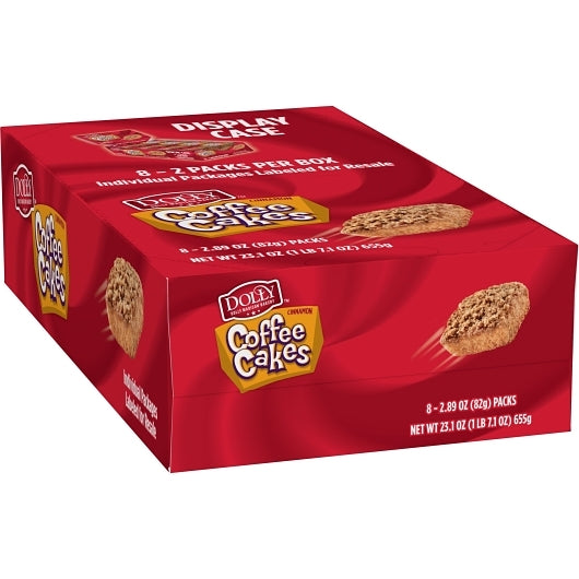 Dolly Madison Single Serve COFFEE CAKE, 6 x 8 x 2.89 oz Case - DOT product image 4