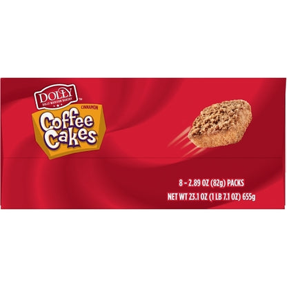 Dolly Madison Single Serve COFFEE CAKE, 6 x 8 x 2.89 oz Case - DOT product image 2