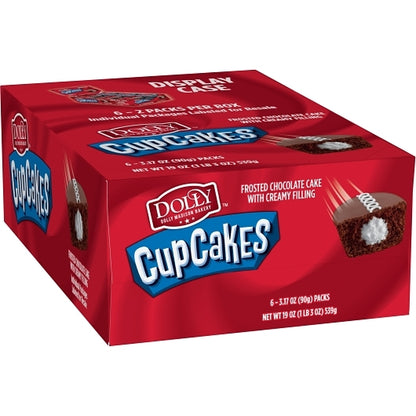 Dolly Madison Frozen Single Serve CHOCOLATE CUPCAKE, 6 x 6 x 3.17 oz Case - DOT product image 6