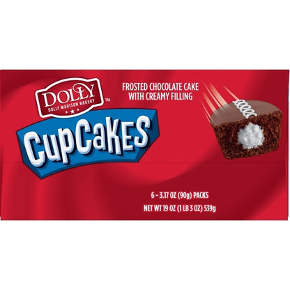 Dolly Madison Frozen Single Serve CHOCOLATE CUPCAKE, 6 x 6 x 3.17 oz Case - DOT product image 4