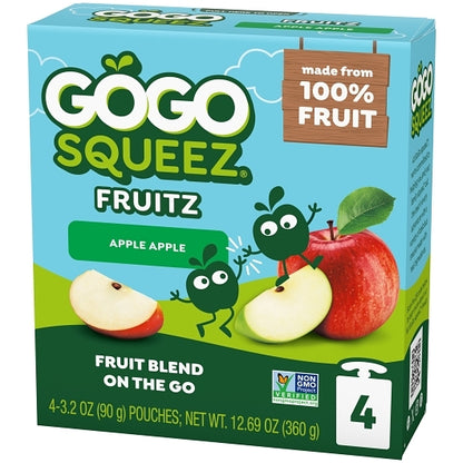 Gogo Squeez Applesauce, 12 x 4 each Case - DOT product image 4