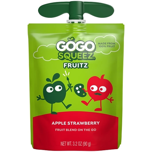 Gogo Squeez Strawberry Applesauce, 12 x 4 each Case - DOT product image 6