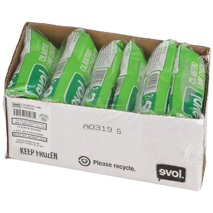 Evol Cilantro Lime Chicken Burrito, 12 x 6 oz Case - DOT product image 7