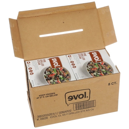 Evol Gluten Free Fire Grille Steak Entree, 8 x 9 oz Case - DOT product image 5