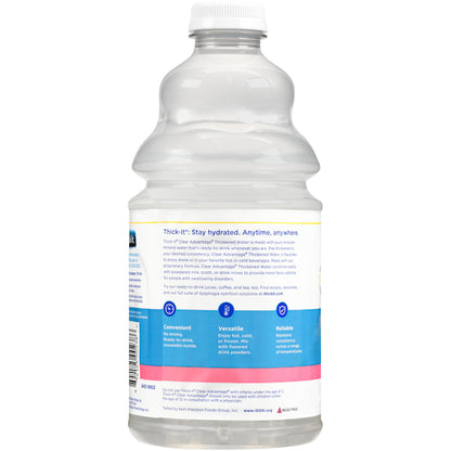 Thick-It Mildly Thickened Water Nectar, 4 x 64 fl oz Case - DOT product image 7