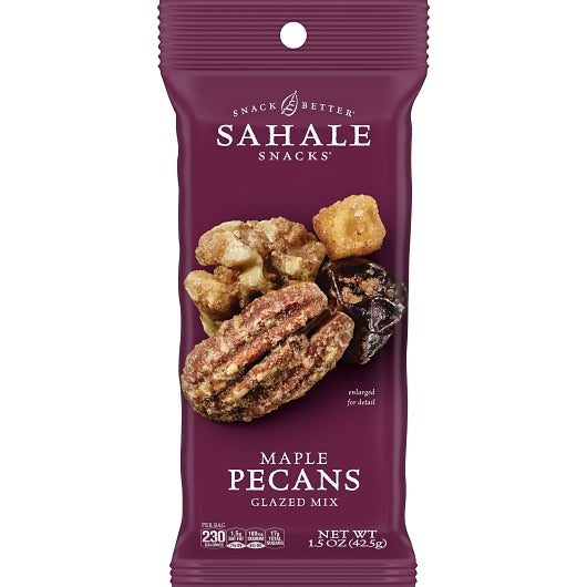Sahale Maple Pecan Caddy, 6 x 12 x 1.5 oz Case - Nuts & Seeds