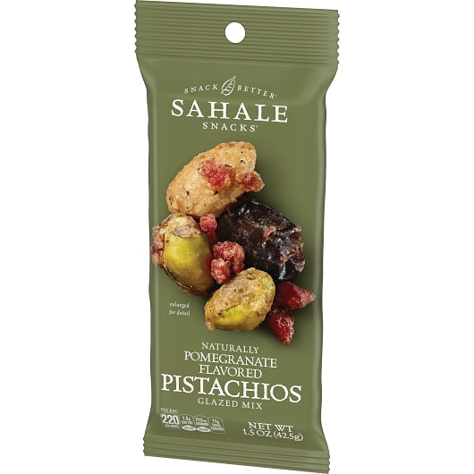 Sahale PISTACHIOS POMEGRANATE, 18 x 1.5 oz Case - DOT product image 6