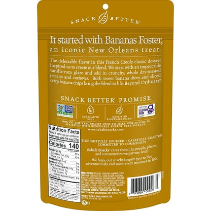 Sahale PECANS BANANA RUMAMI GLAZED MIX, 6 x 4 oz Case - DOT product image 2