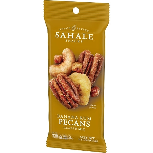 Sahale PECANS BANANA RUMAMI GLAZED, 18 x 1.5 oz Case - DOT product image 6