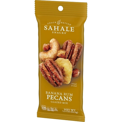 Sahale PECANS BANANA RUMAMI GLAZED, 18 x 1.5 oz Case - DOT product image 6