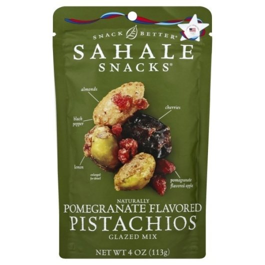 Sahale Pomegranate Flavored Pistachio Mix, 6 x 4 oz Case - DOT product image 7