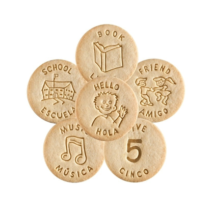 Dick & Jane English & Spanish Vanilla Flavored Whole Grain Sweet Snack Crackers, 120 x 1 oz Case - DOT product image 3