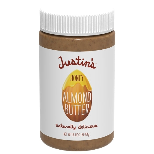 Justin's Honey Almond Butter, 6 x 16 oz Case - Pantry Ingredients