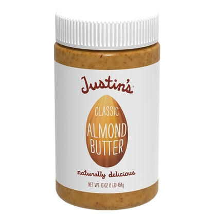 Justin's Classic Almond Butter, 6 x 16 oz Case - Nuts & Seeds