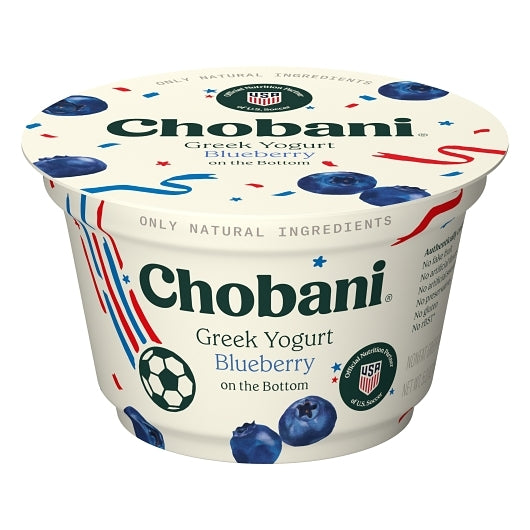Chobani Non Fat Blueberry Yogurt, 12 x 5.3 oz Case - DOT product image 7