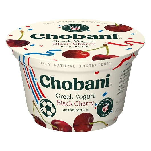 Chobani Black Cherry Greek Yogurt, 12 x 5.3 oz Case - DOT product image 5