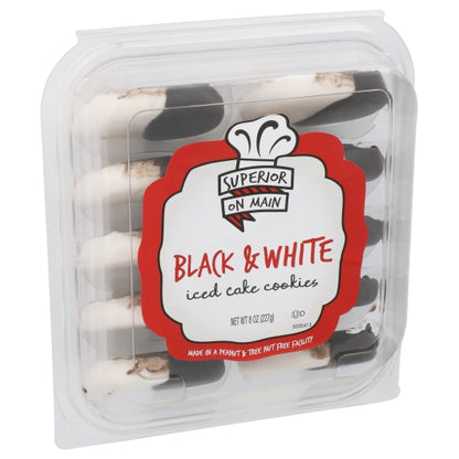 Superior On Main Mini Black & White Cookies, 12 x 8 oz Case - DOT product image 2