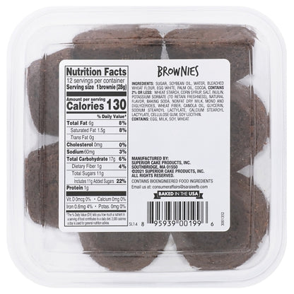 Superior On Main BROWNIE BITES, 18 x 12 oz Case - DOT product image 3