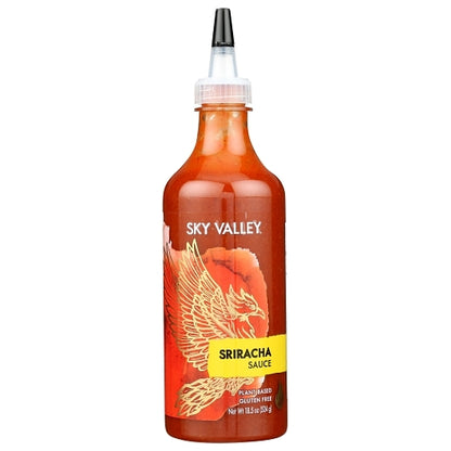 Sky Valley Sriracha Bottle, 6 x 18.5 oz Case - Condiments & Sauces