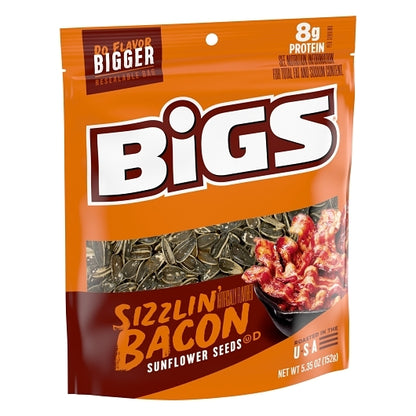 Sunflower Seeds Bacon Sizzlin' Bacon Sunflower Seeds, 12 x 5.35 oz Case - DOT product image 2