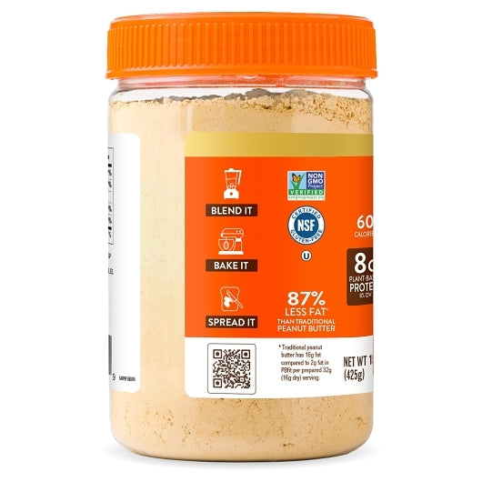 PBfit Peanut Butter Powder, 6 x 15 oz Case - DOT product image 2