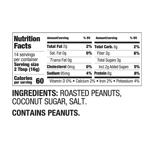 PBfit Peanut Butter Powder, 6 x 8 oz Case - DOT product image 8