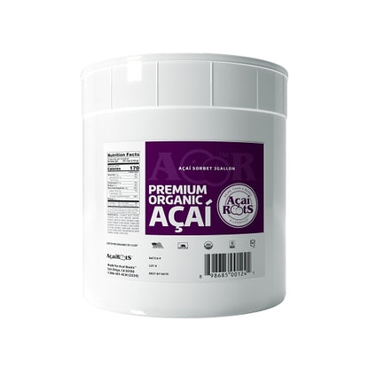 Acai Roots Organic Premium Acai Sorbet, 3 Gallon - 1 each. - DOT product image 2