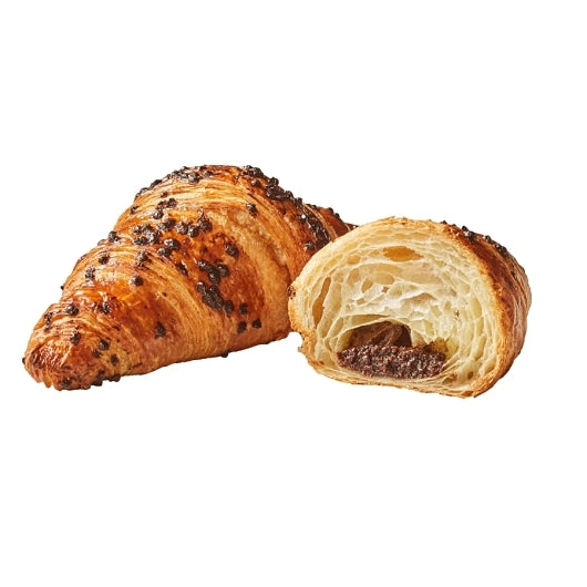 Bridor Ready To Bake Cocoa-Hazelnut Filled Croissant, 44 x 110 x 3.17 oz Case - Breads, Rolls & Buns