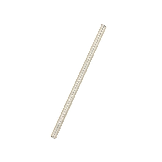 The Sustainable Agave Company 8" Compostable Agave Clear Regular Straws - Unwrapped, 2000 x 4 x 500 ct Case - Straws &