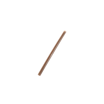 The Sustainable Agave Company 5" Agave Brown Regular Straws - Unwrapped, 1 x 8000 PC Case - Straws & Stirrers