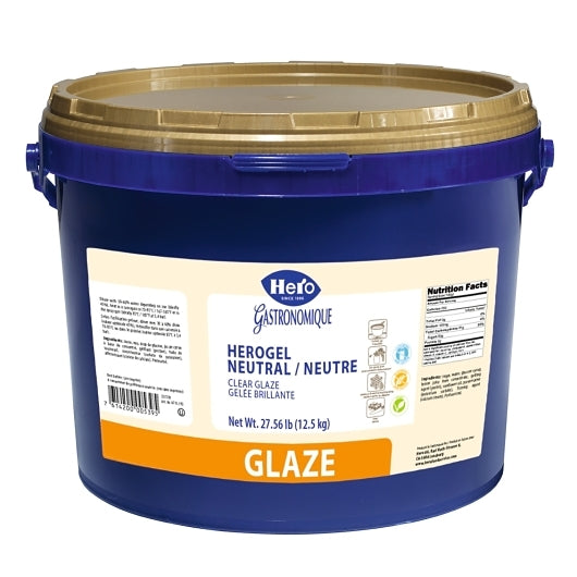 Hero Concentrated Gel Glaze, 1 x 27.5 lb Case - Bakery & Desserts