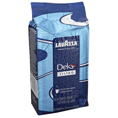 Lavazza Shrink Wrap Decaffeinated Filter, 20 x 8.007 oz Case - Coffee & Tea